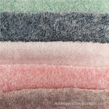 Long Pile Plüsch Polyester Arctic Velvet Fleece Stoff